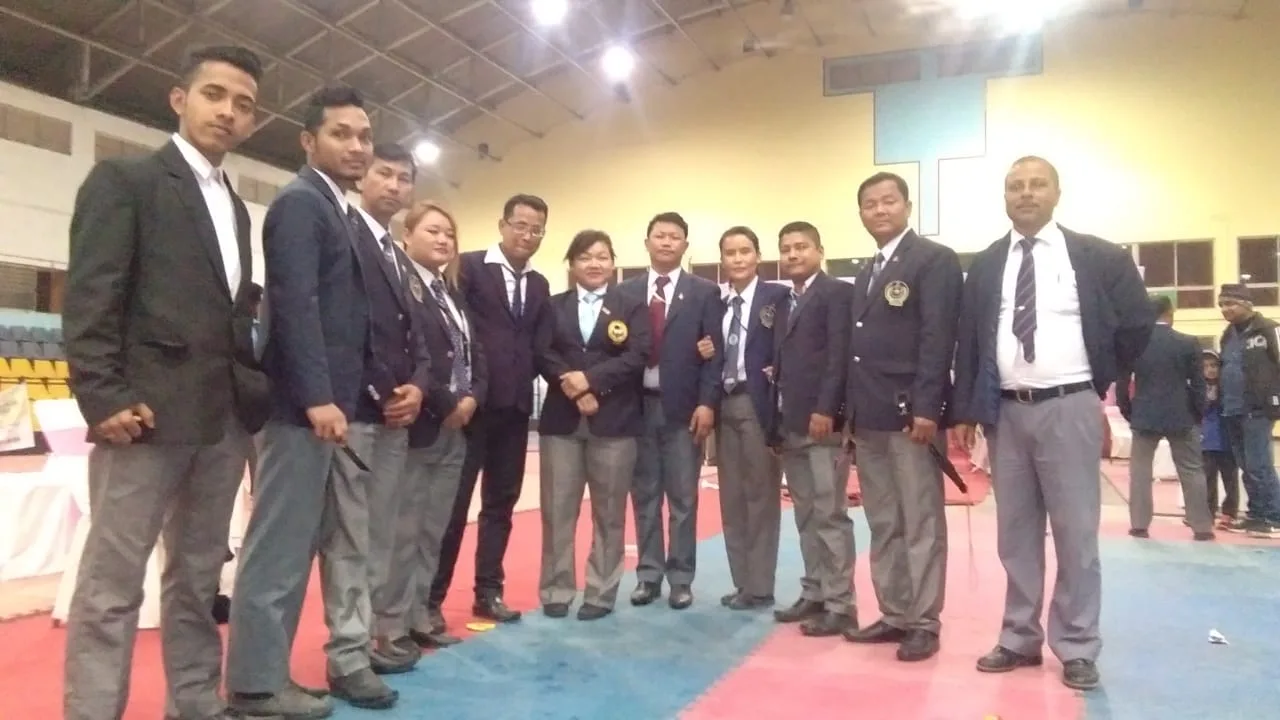 Bhogeswari Phukanani Indoor Stadium. Rudra Singha Sports Complex — Badminton in Railway Colony, Guwahati