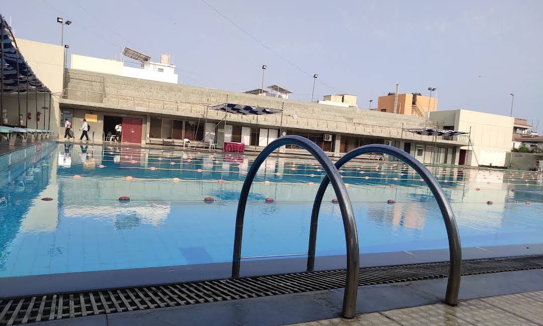 SMC Swimming Pool — Swimming in Mansarovar Bungalows, Surat