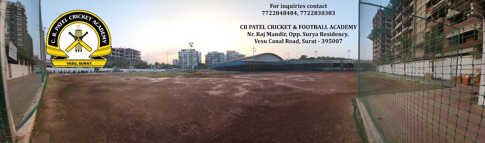 CB Patel Cricket Academy — Cricket in Mansarovar Bungalows, Surat