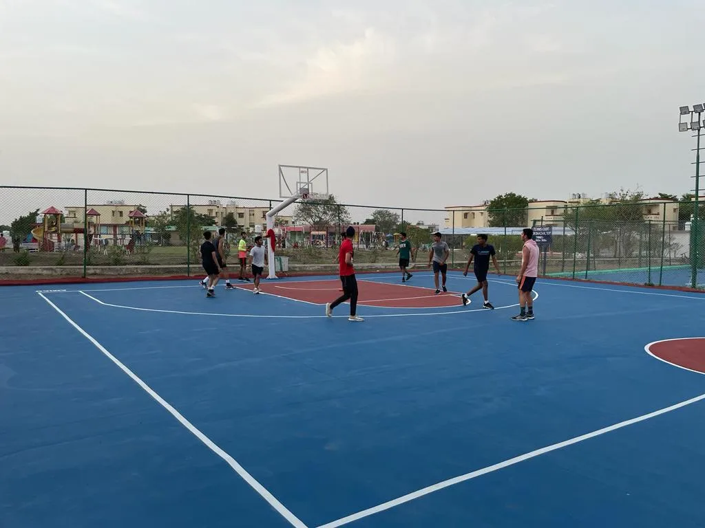 Basketball — Basketball in Bda Colony, Bhopal