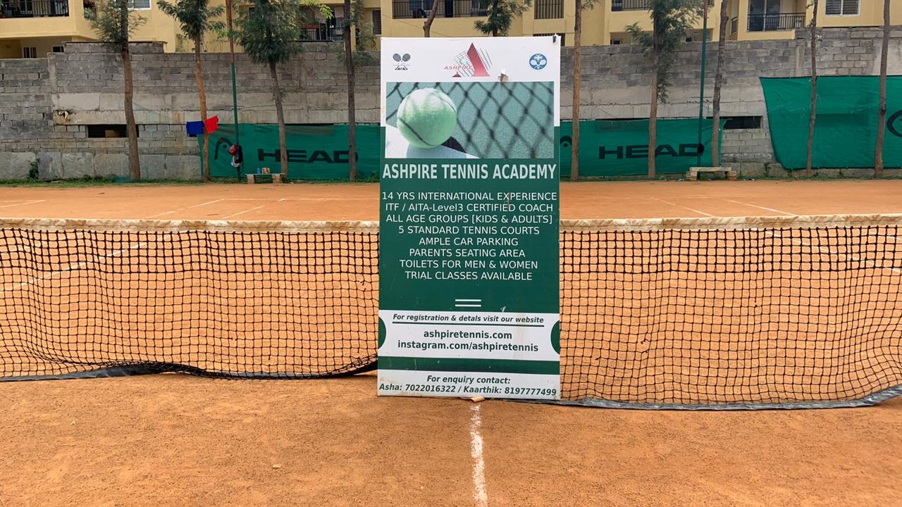 Ashpire Tennis Academy, Hennur Branch, Bengaluru, Karnataka — Tennis in Hennur, Bengaluru