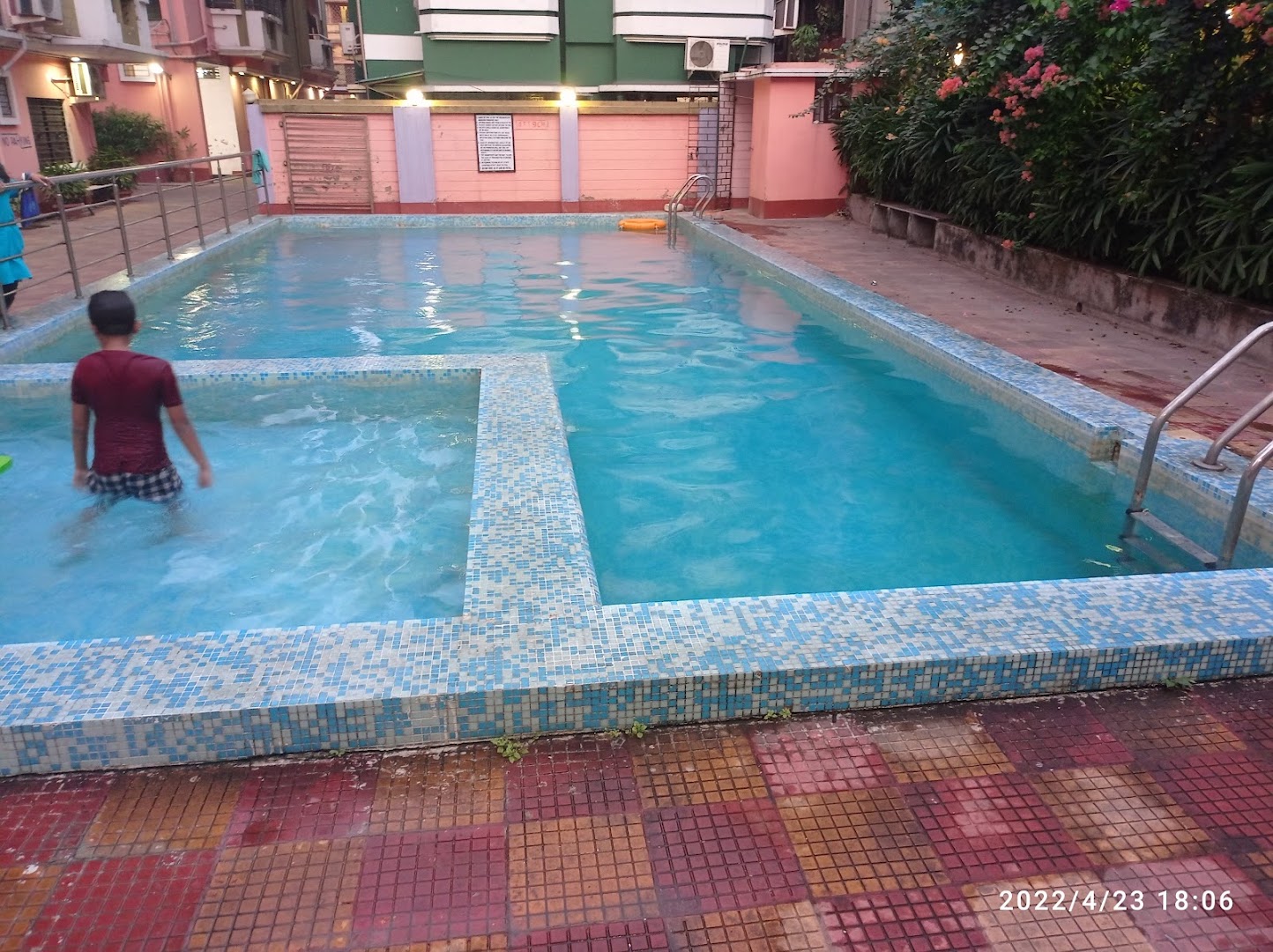 Swimming Pool of Abhishek Paradise — Swimming in Howrah Station, Howrah