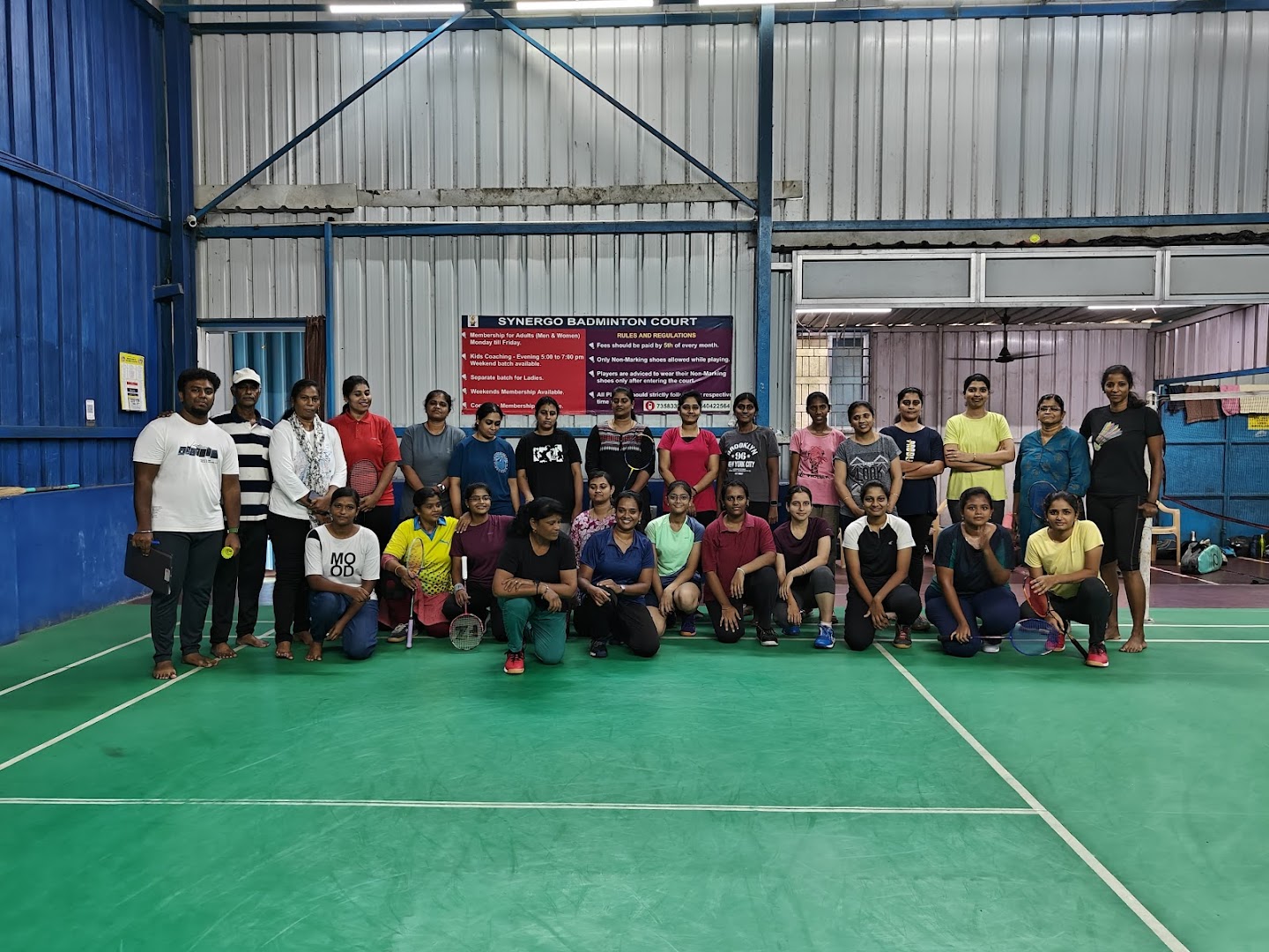 Synergo 1.0 Badminton court Keelkattai — Badminton in Madipakkam, Chennai